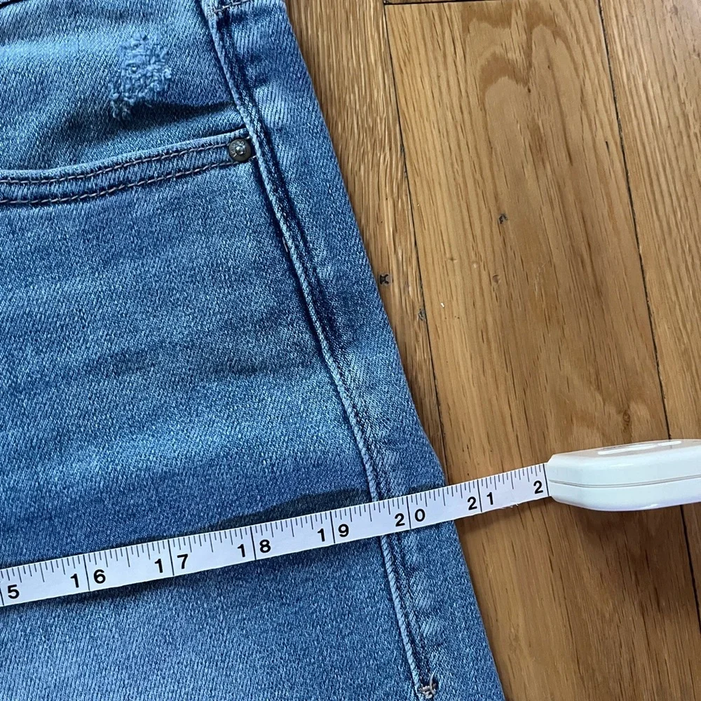 LuLaRoe Distressed Jean Shorts - Picture 6 of 7